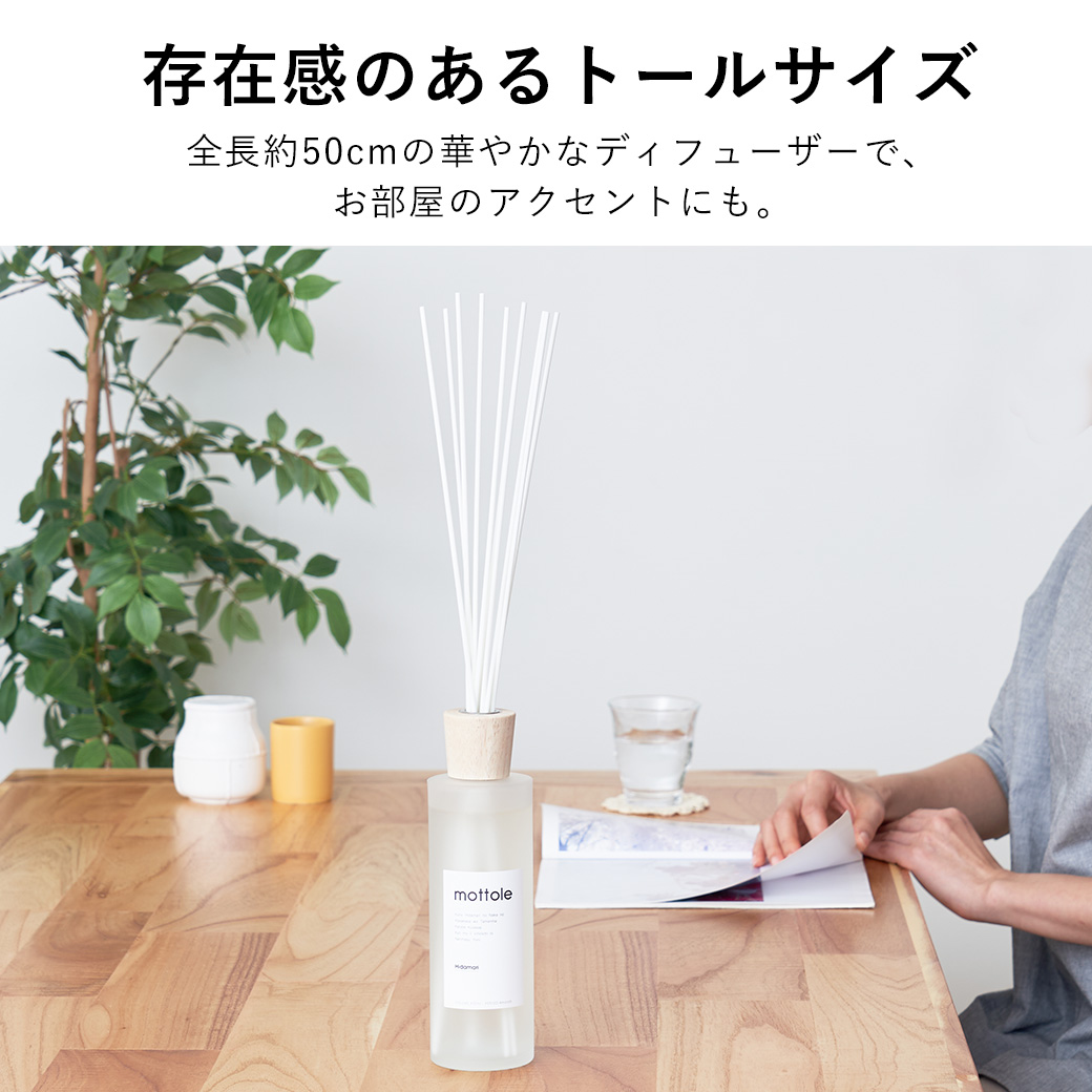 リードディフューザー大容量 MTL-A009 | mottole公式サイト