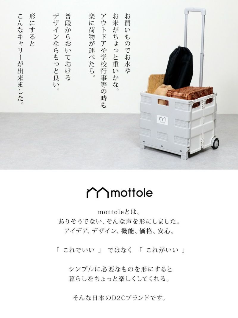 Mtl Z012 キャリーボックス L Mottole公式サイト